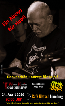 Ein Abend für Hubi mit T.N.K., F!ZZ.-Rockt! und Andy Wulf! Ein Abend für Hubi mit T.N.K., F!ZZ.-Rockt! und Andy Wulf!