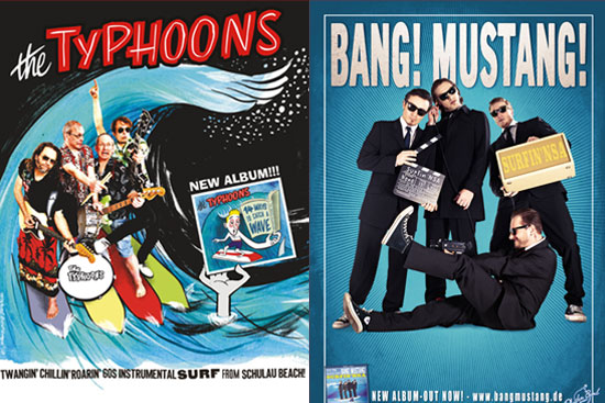 The Typhoons + Bang! Mustang The Typhoons + Bang! Mustang