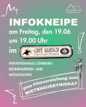 Infokneipe plus Filmvorstellung zum Mietshaussyndikat